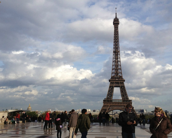 Tour Eiffel from Trocadero, Paris Eiffel Tower