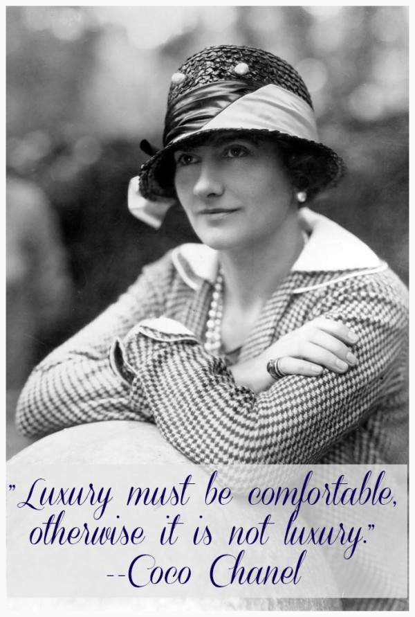 Young Coco Chanel, Chanel chapeau