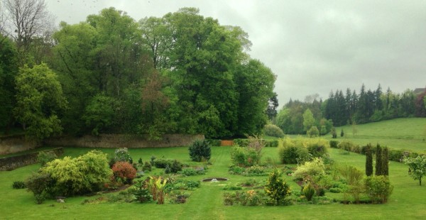 The gardens.