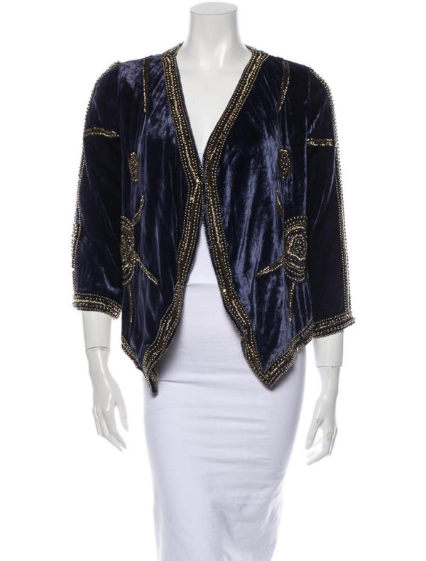 Not your ordinary velvet jacket. If only I had someplace to wear it...