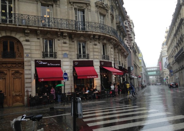 Paris in the rain 1