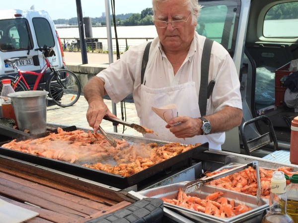 grilled shrimp Bordeaux