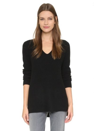 cashmere v-neck sweater