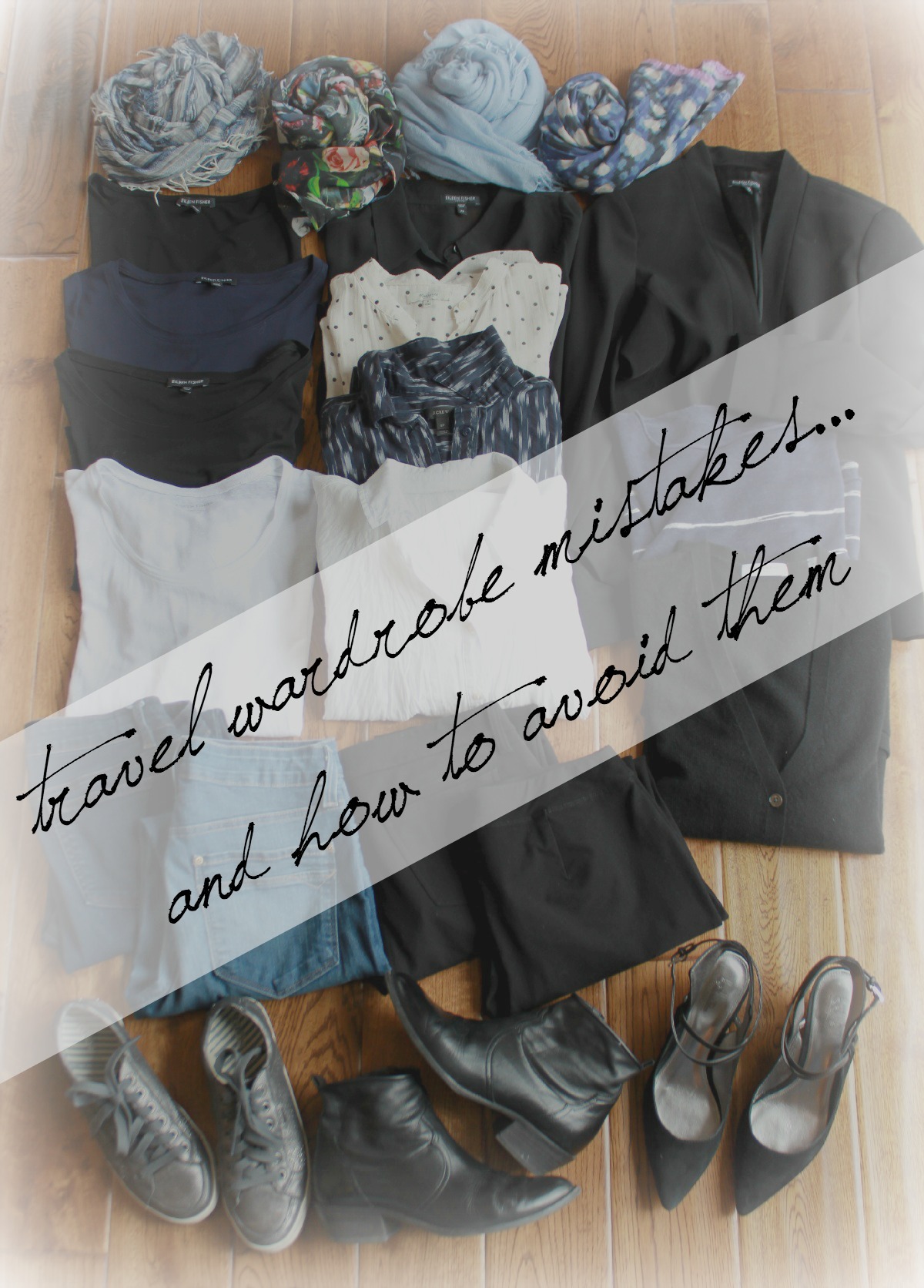 Avoid these 5 travel wardrobe mistakes with my packing tips. Details at une femme d'un certain age.