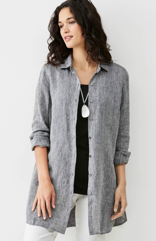 linen tunic shirt