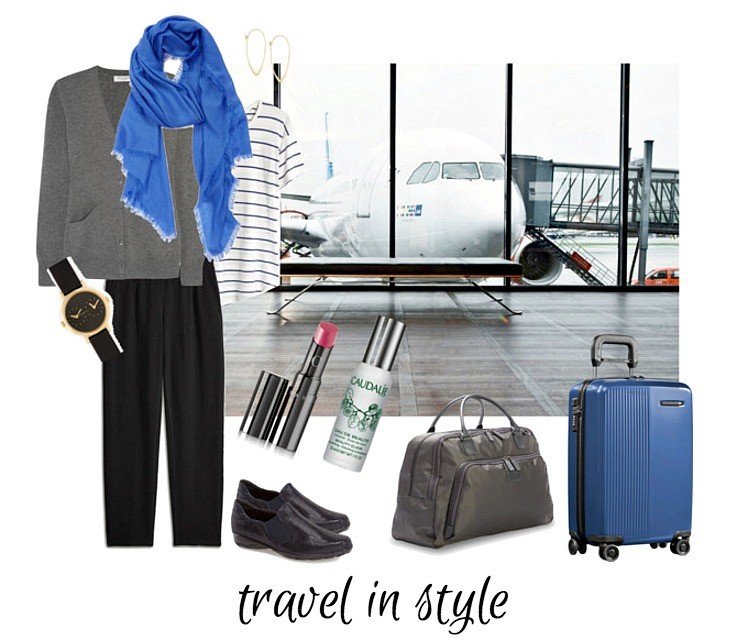 Stylish and Comfortable Airport Outfit