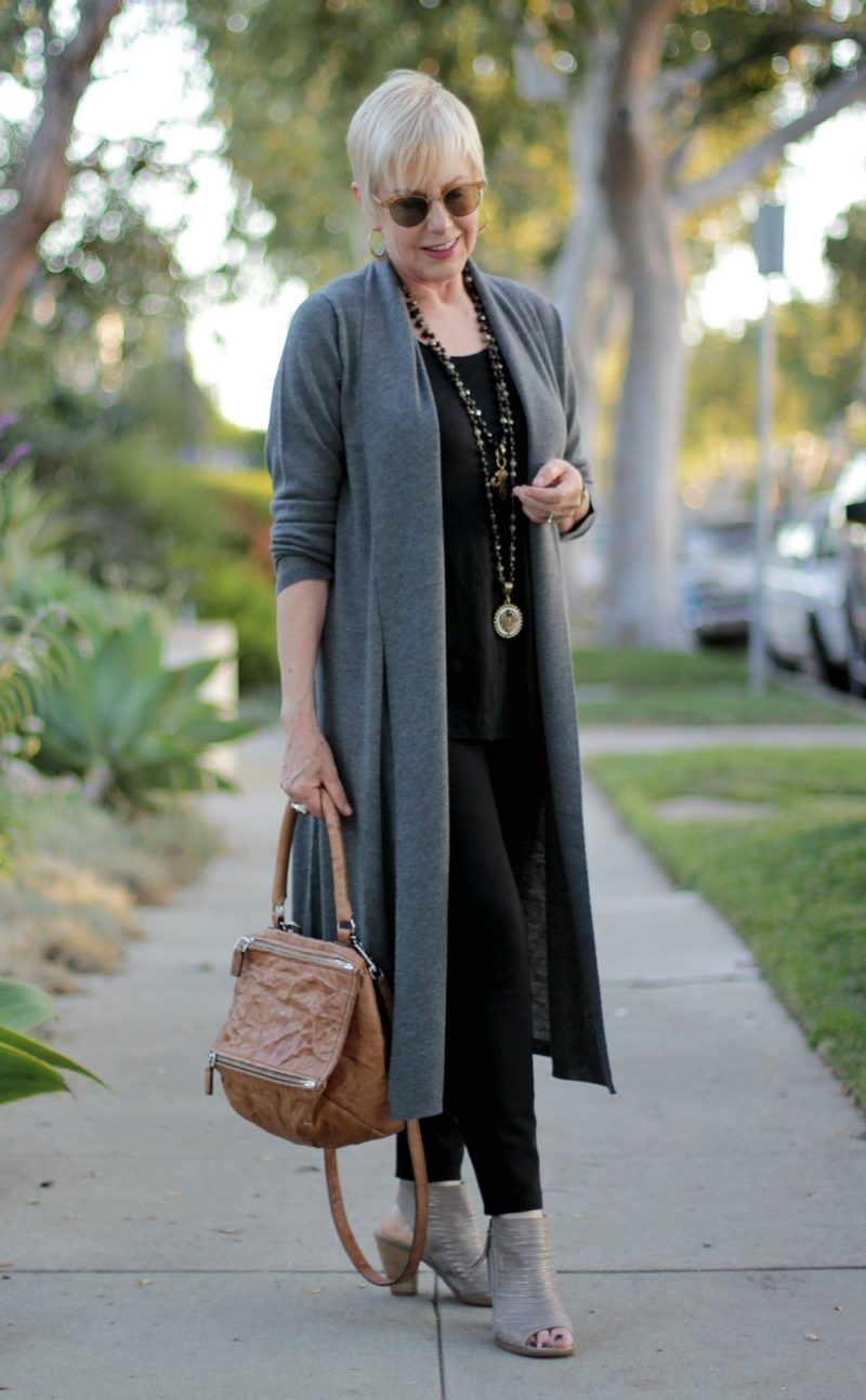 Outfit Taking Advantage Of Cooler Weather To Wear A New Fall Sweater