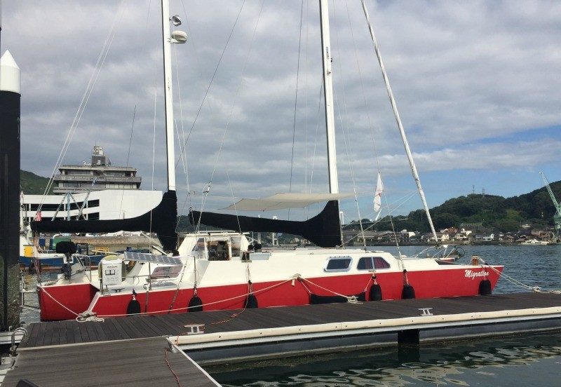 yacht in Onomichi