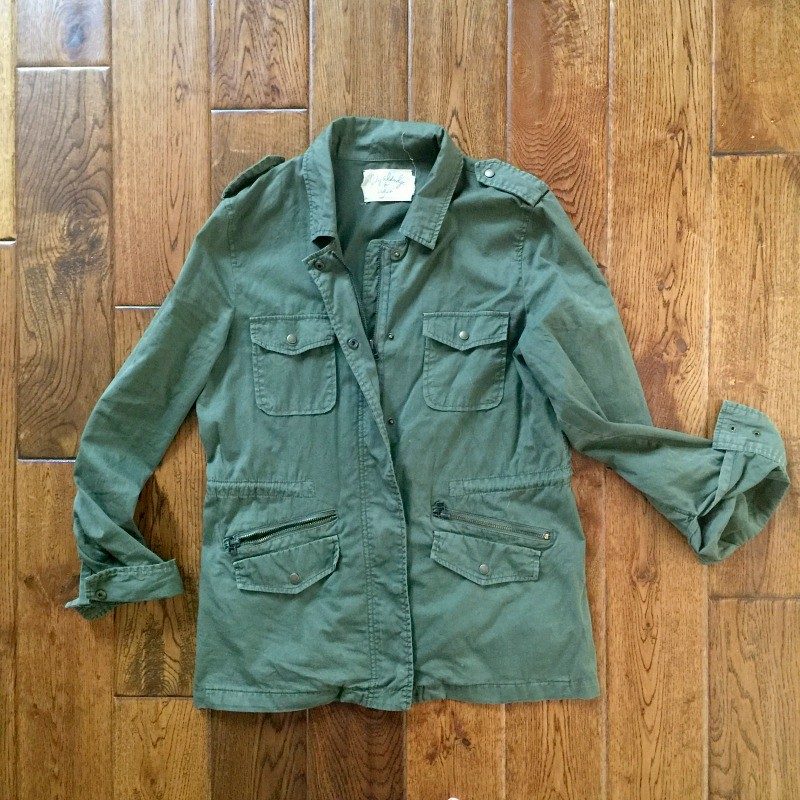 Velvet by Graham & Spencer army jacket