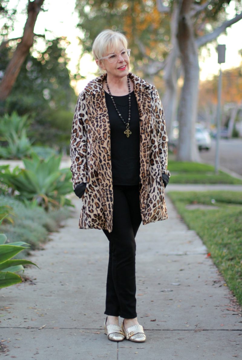 leopard coat