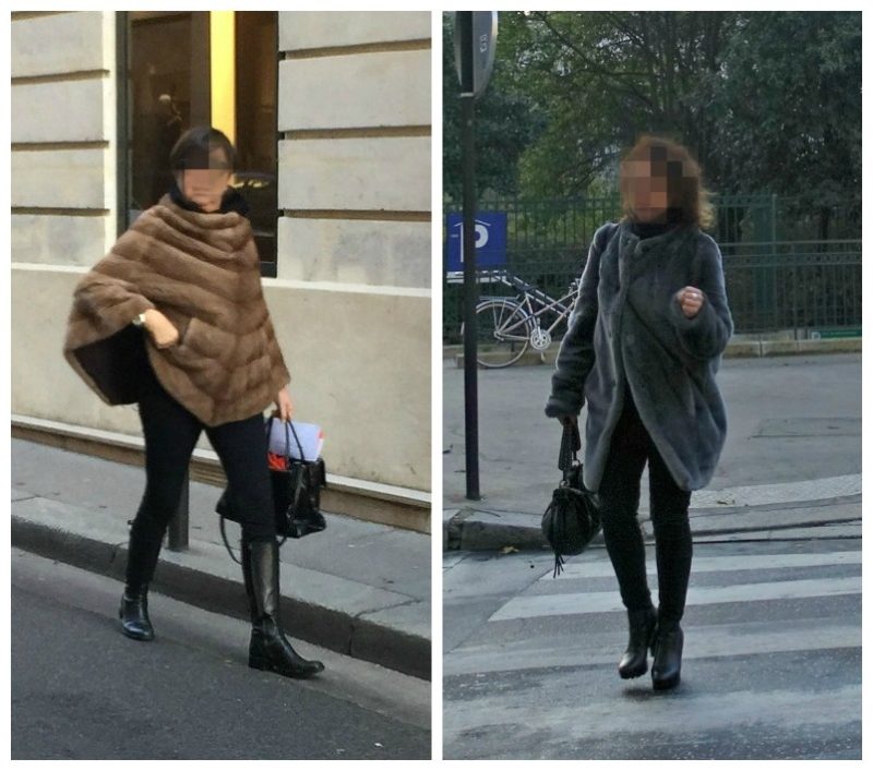 fur and faux fur toppers in Paris