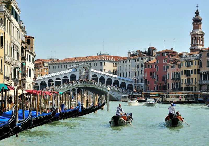 Rialto bridge, Grand Canal Venice