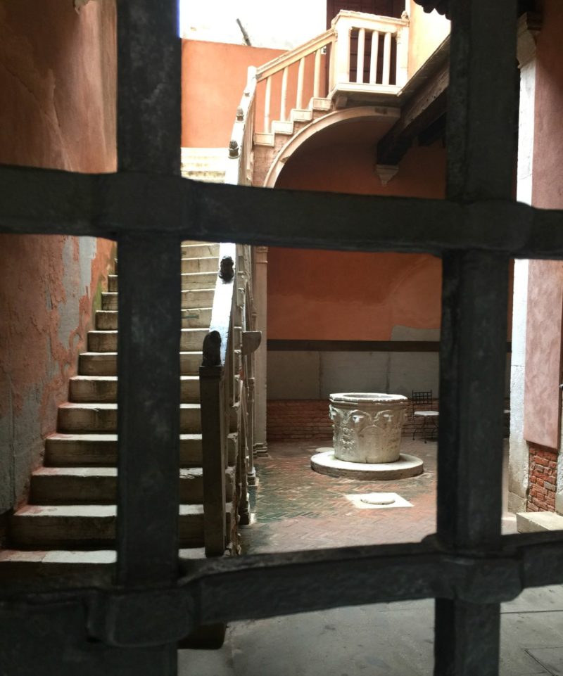 courtyard in Venice