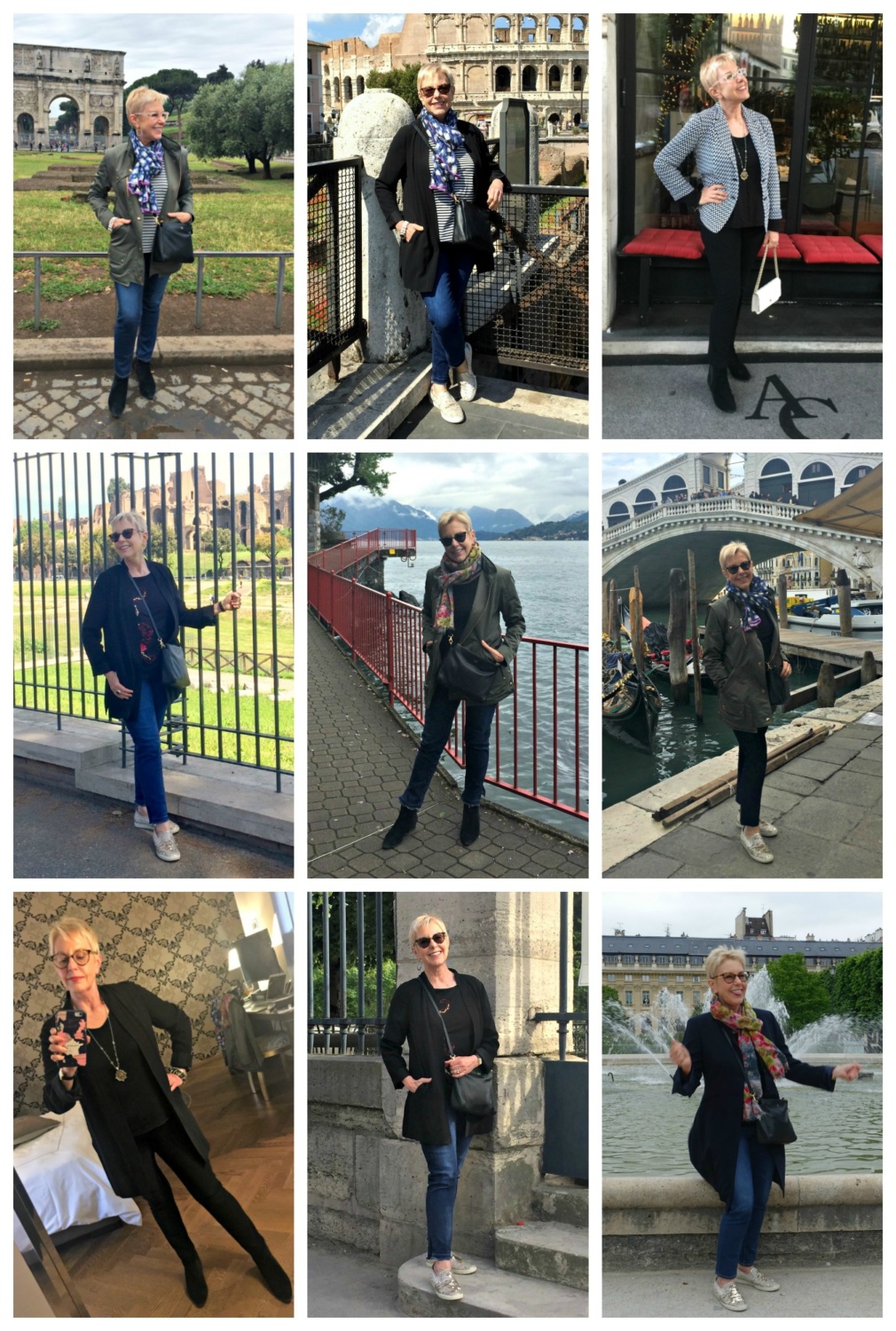what I wore in Italy (and Paris) Spring 2017