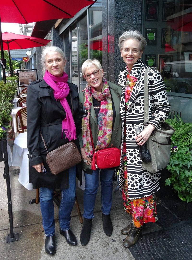 Bloggers Lisa, Susan B. and Melanie meet up in Vancouver