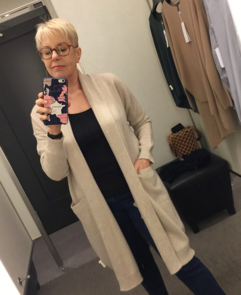 Vince long cashmere cardigan from the Nordstrom Anniversary Sale
