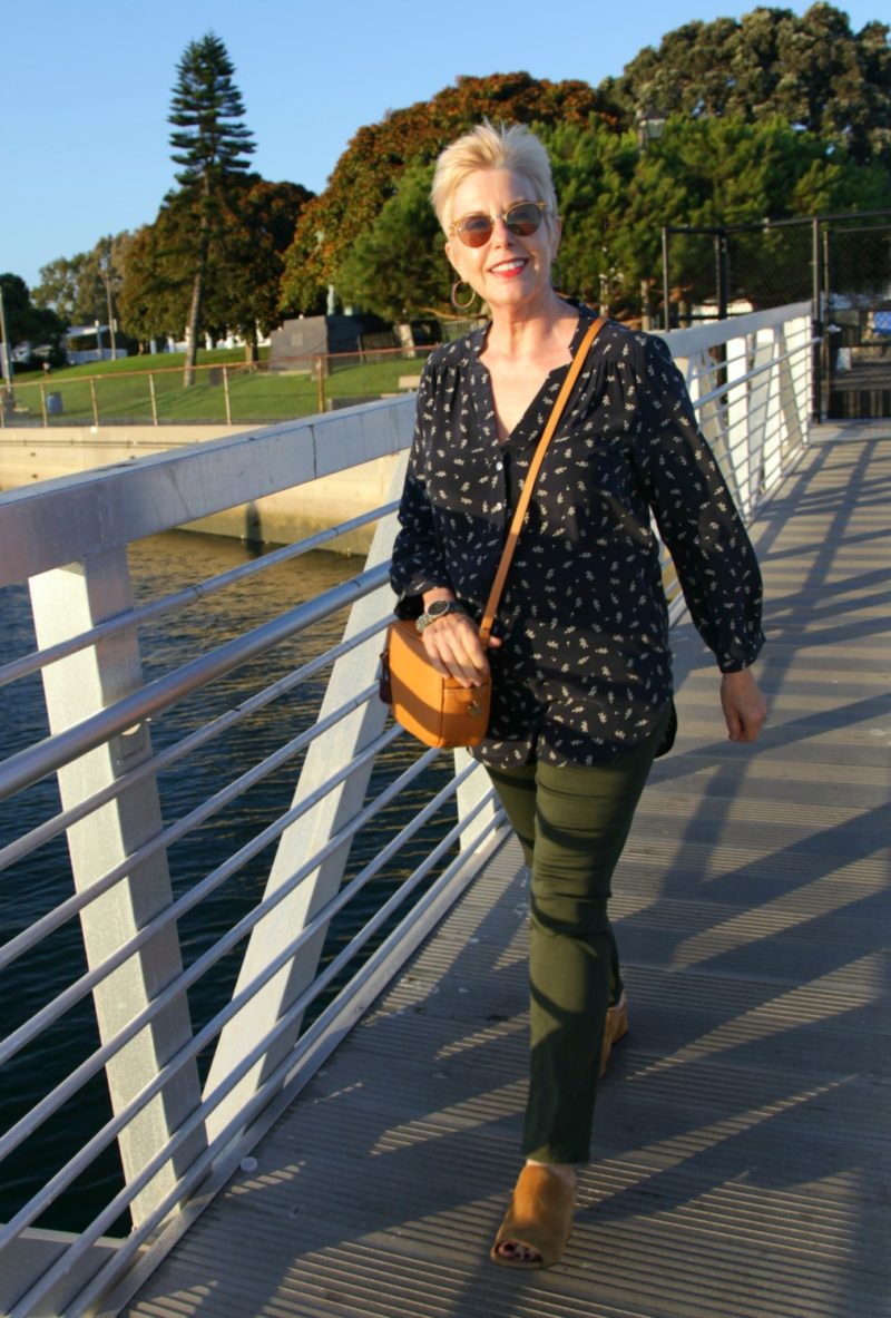 Casual Outfit In Navy And Olive