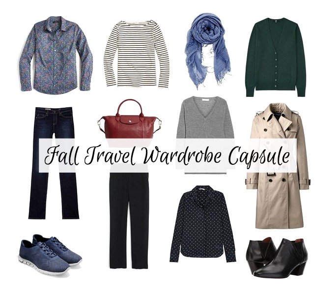 travel wardrobe fall