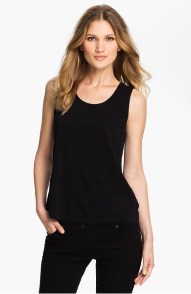 Size XL Eileen Fisher Black Silk Slip – Thrifty Babes