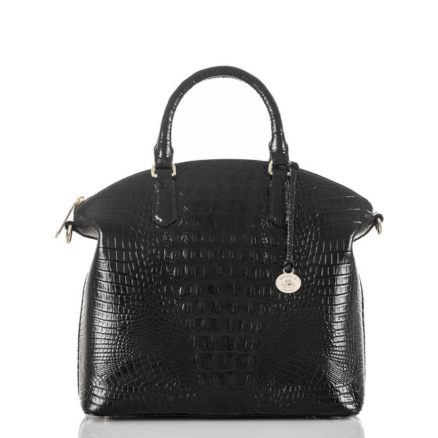 Brahmin Large Duxbury Croc Embossed Leather Satchel - ShopStyle