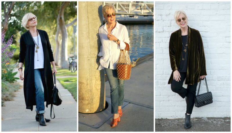 A few of my favorite pieces from Eileen Fisher over the years... details at une femme d'un certain age.