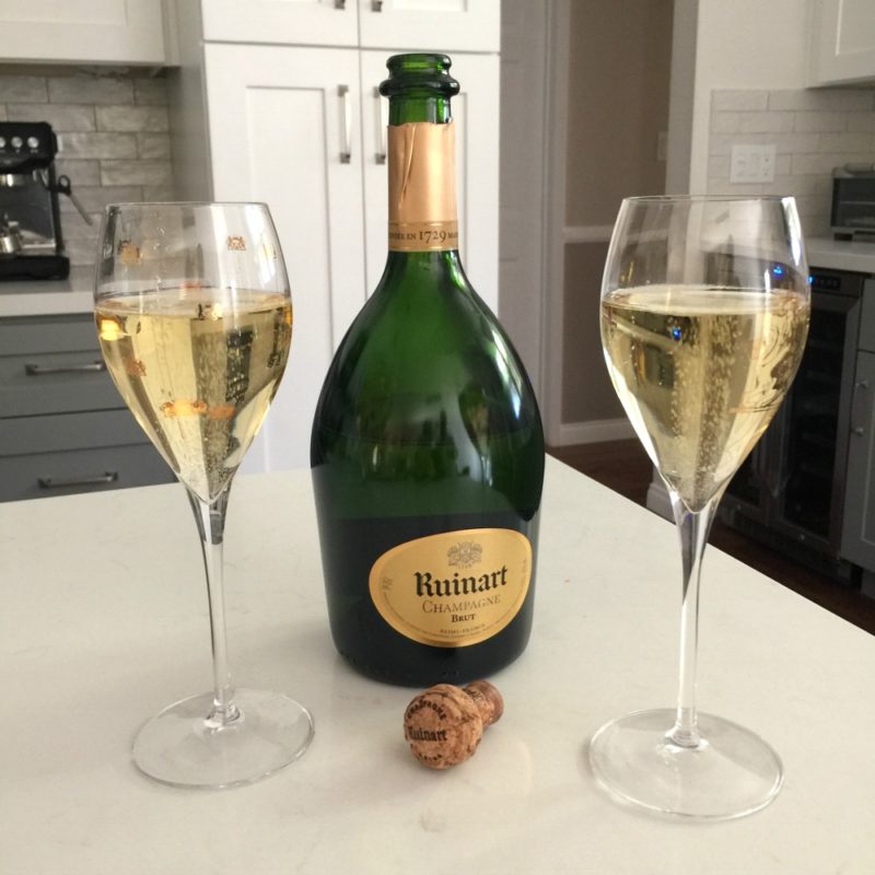 This calls for a celebration! Ruinart champagne for two. Details at une femme d'un certain age.