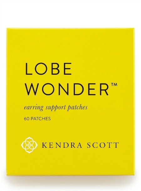 Kendra Scott Lobe Wonder earring support patches. Wear your favorite earrings again! Details at une femme d'un certain age. #earrings