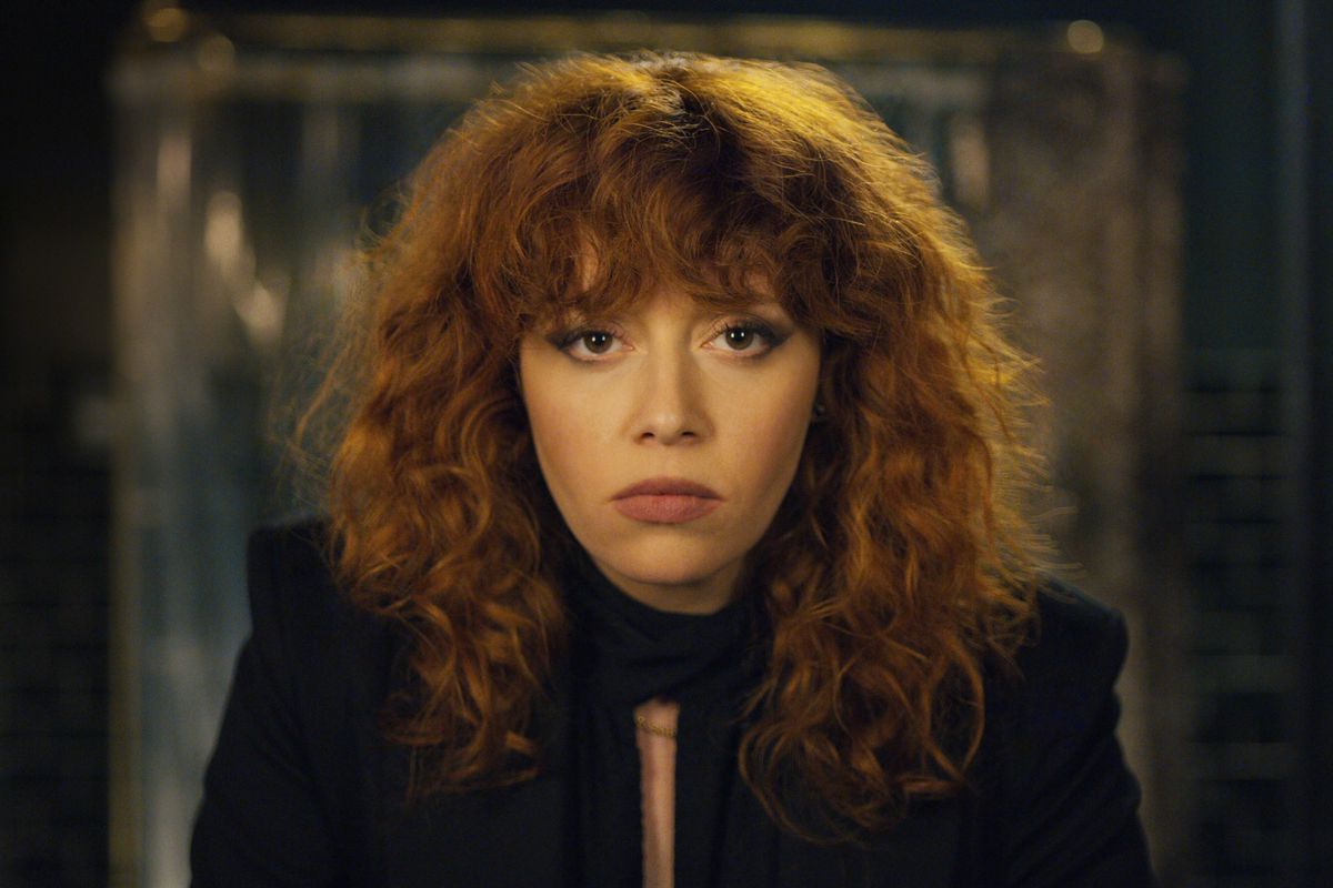 Natasha Lyonne as Nadia in TV series "Russian Doll." More at une femme d'un certain age.