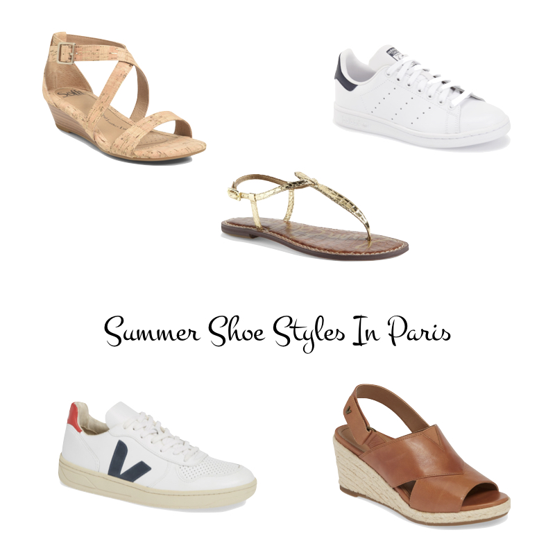 What they're wearing in Paris: summer footwear. Details at une femme d'un certain age.