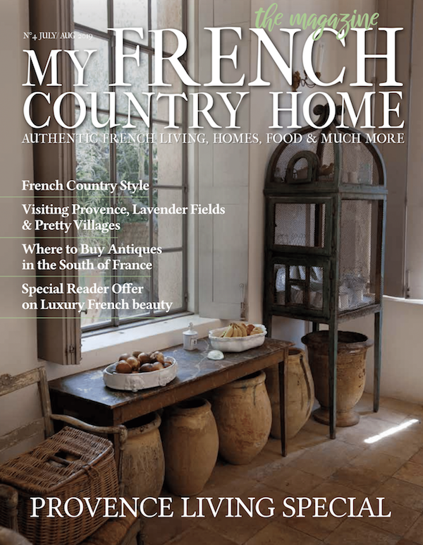My French Country Home Magazine Provence edition. Details at une femme d'un certain age.