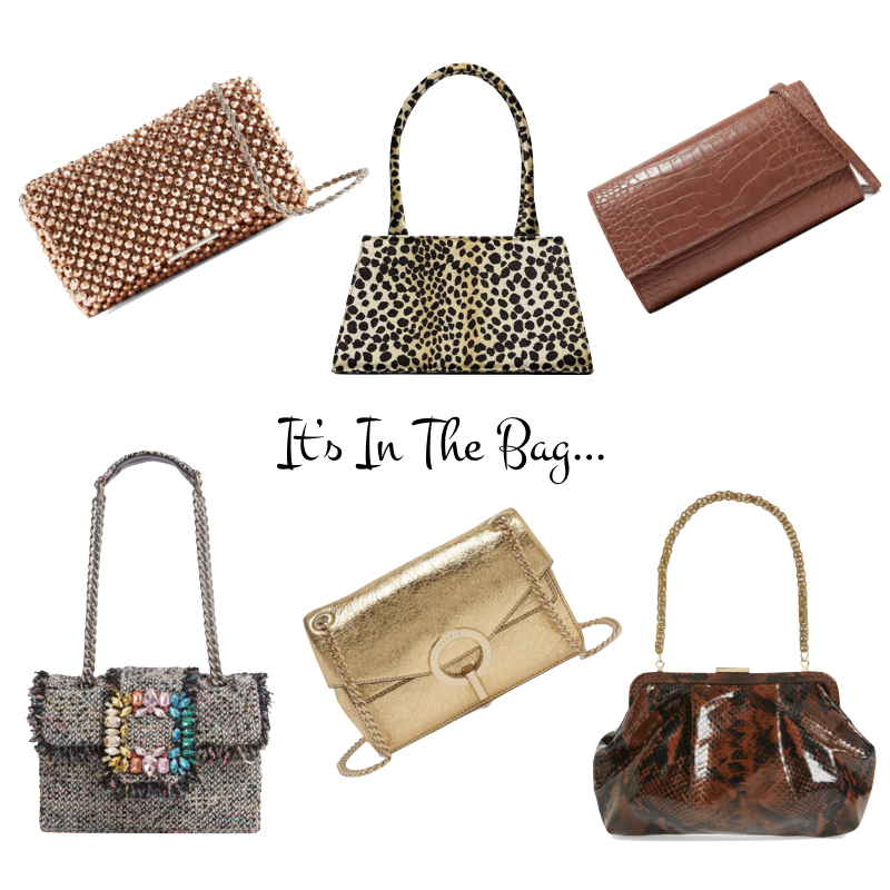 Comfortable and practical evening bags. Details at une femme d'un certain age.