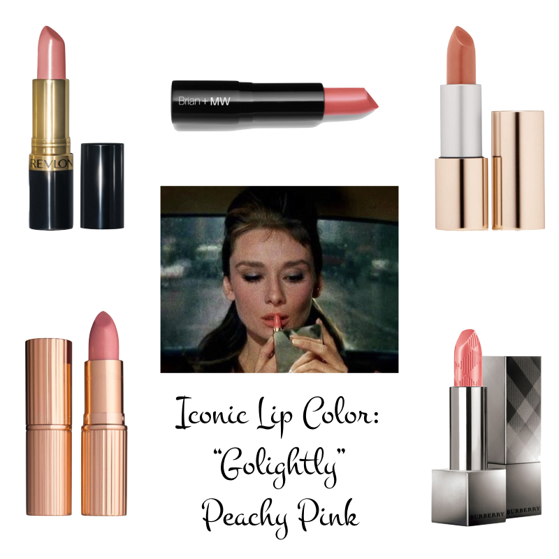 Get Audrey's iconic lip color from Breakfast at Tiffany's. Details at une femme d'un certain age.