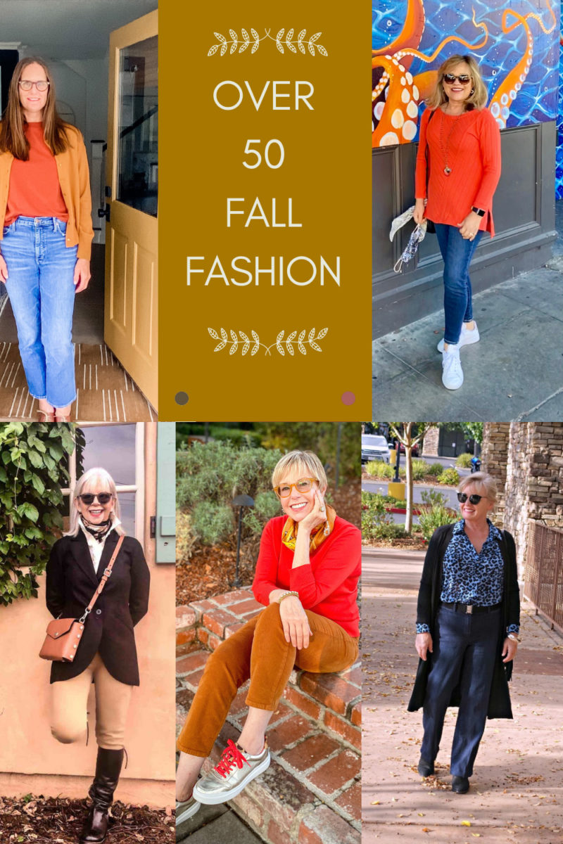Over 50 Fall Fashion from bloggers share easy fall outfits. More at une femme d'un certain age.