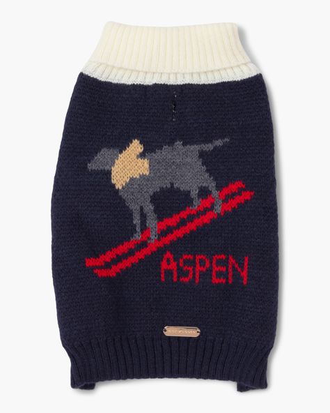 Aspen dog sweater. Details at une femme d'un certain age.