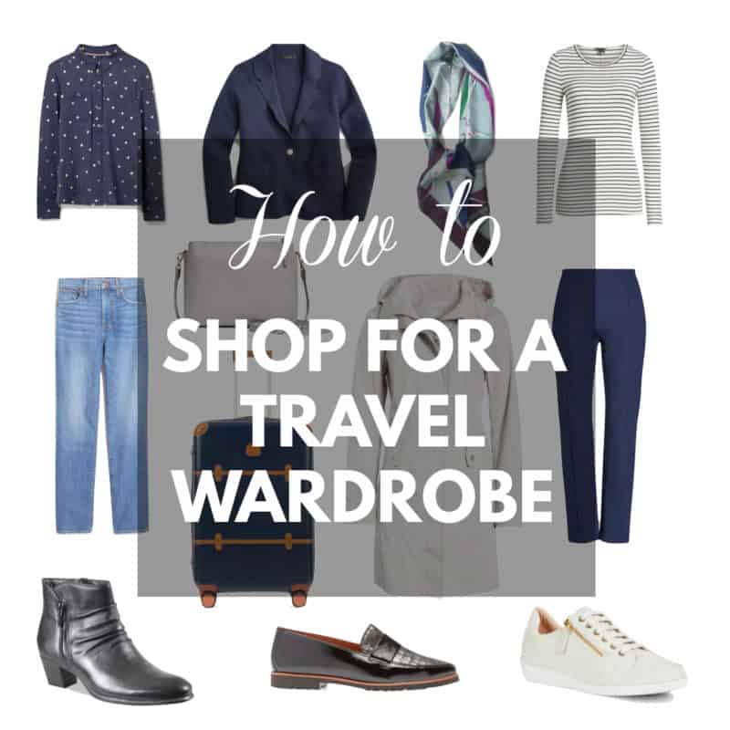 How to shop for a travel wardrobe to pack lighter and smarter! More at unefemme.net