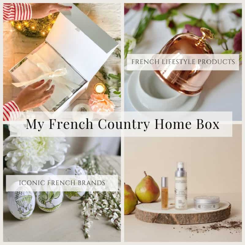 My French Country Home Box - a subscription box with uniquely French gifts.