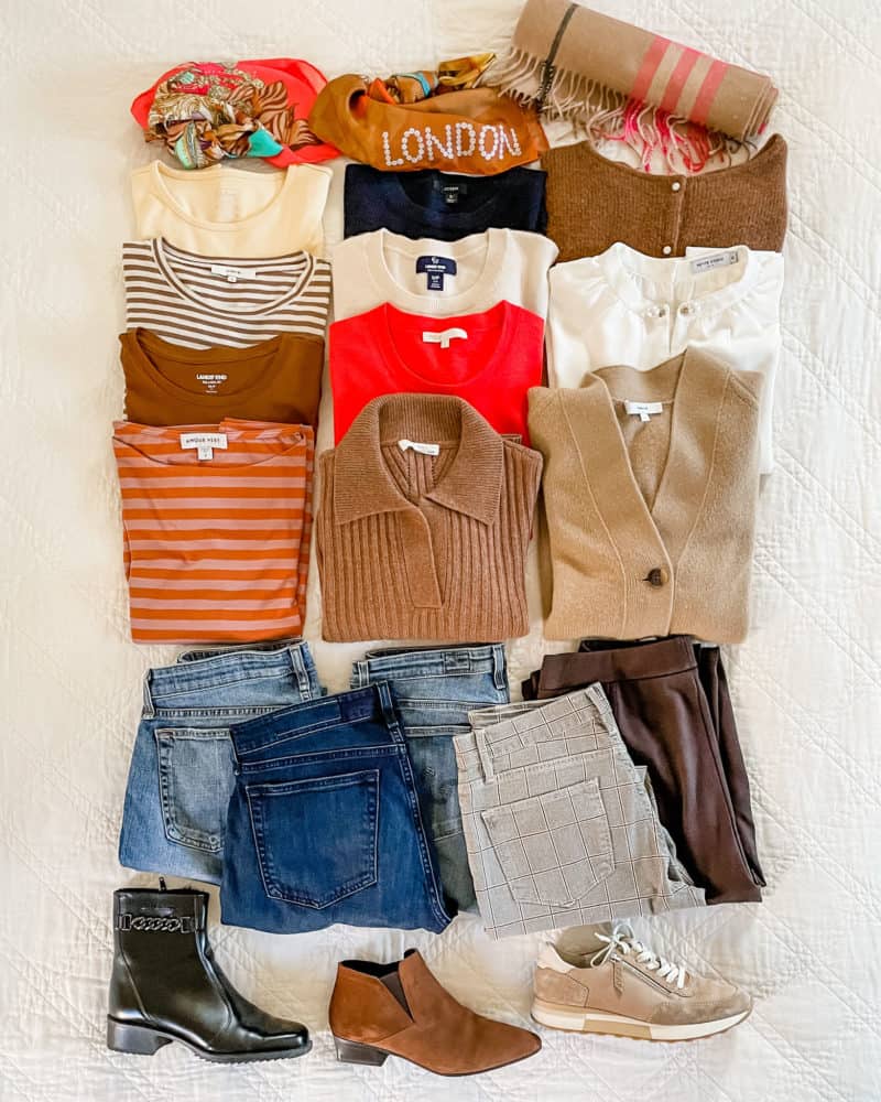 travel capsule wardrobe europe spring