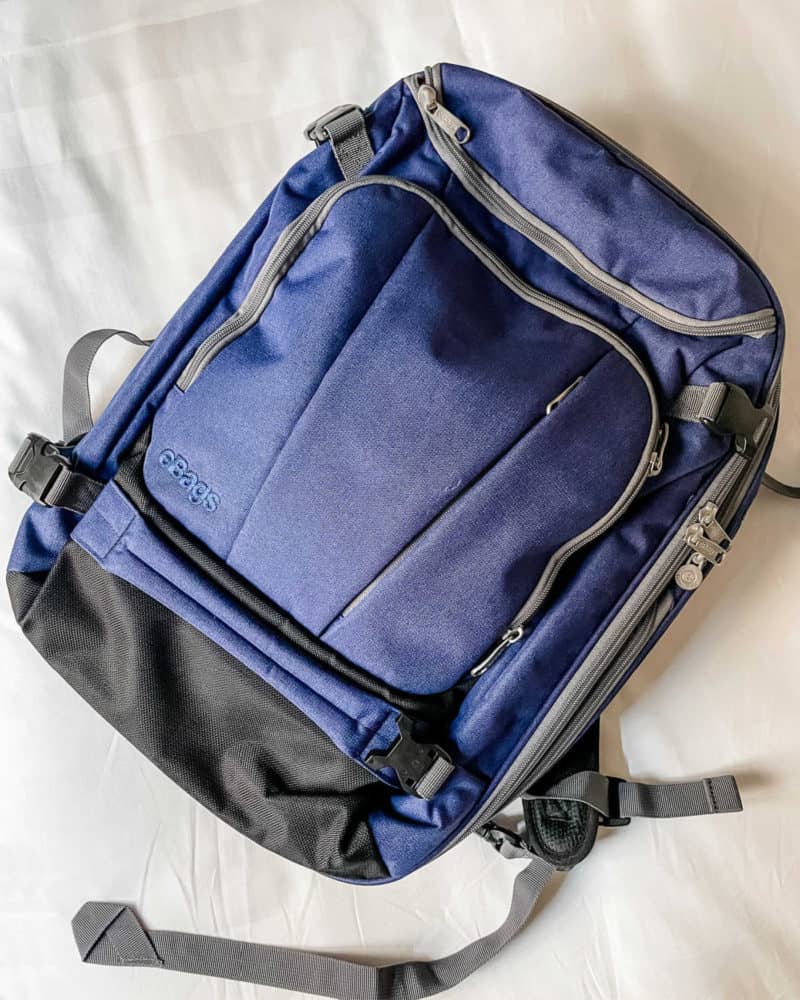 My Mother Lode Jr. backpack review - une femme d'un certain âge