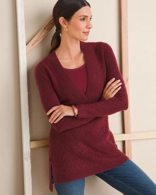 J. Jill, Sweaters, J Jill Small Petite Knit Crochet Sweater