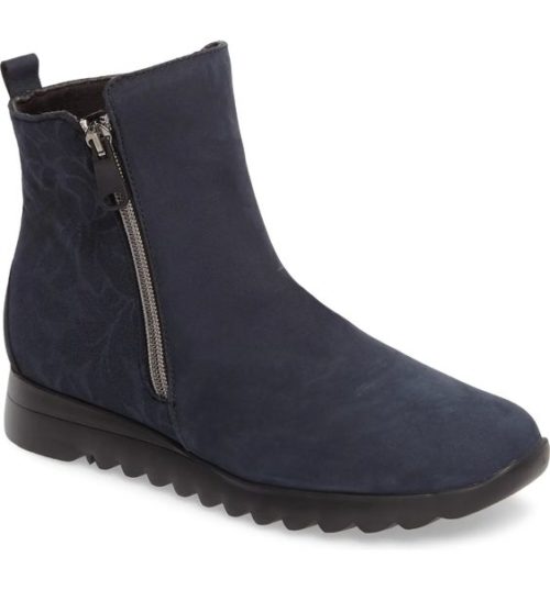 Munro Ashcroft wedge bootie, available in Wide widths.
