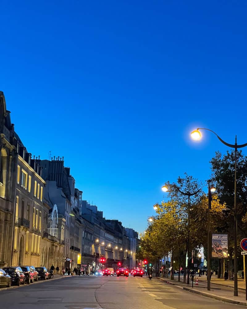 L'heure bleu in St Germain, Paris.