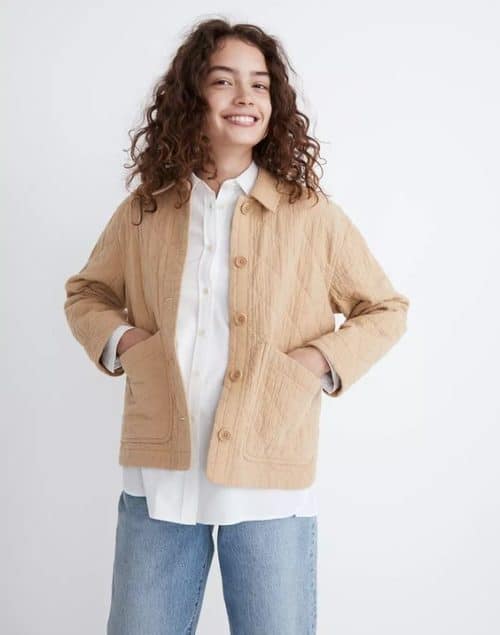 Cropped spring outlet jackets