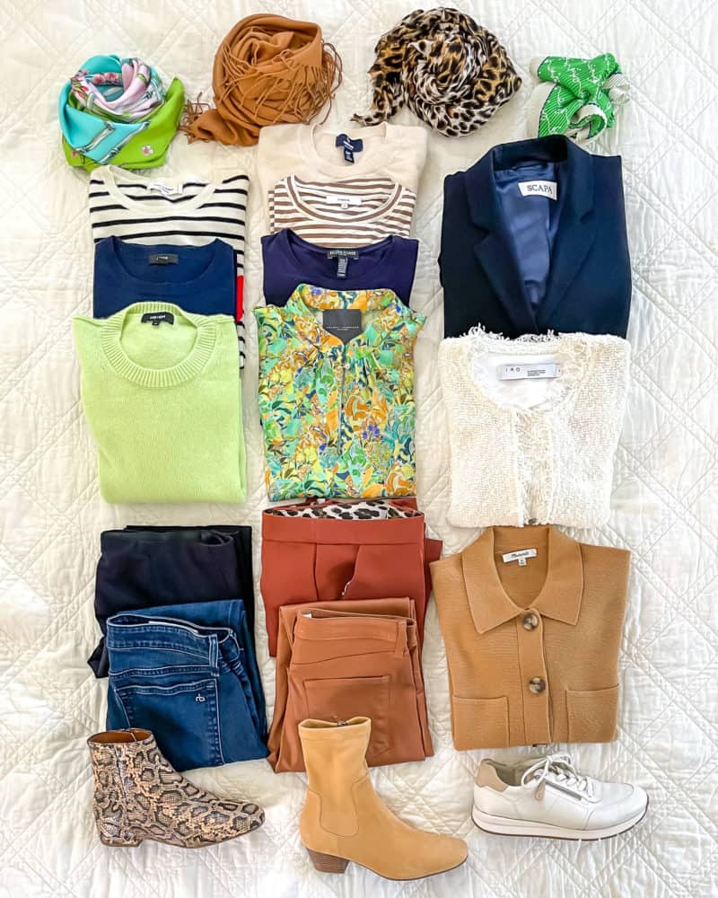 What to pack for Paris: Susan B's travel capsule wardrobe.