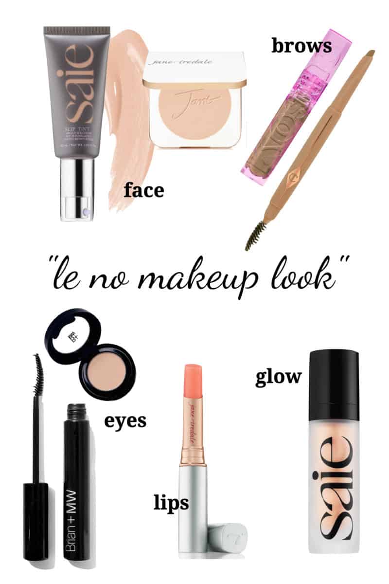 The makeup products I use for a natural, "le no makeup" look