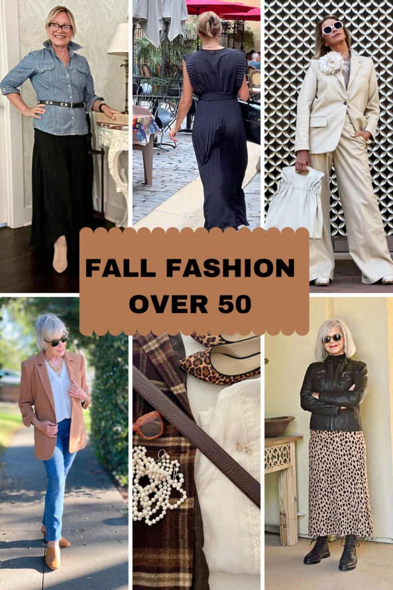 over 50 fall fashion trends - une femme d'un certain âge