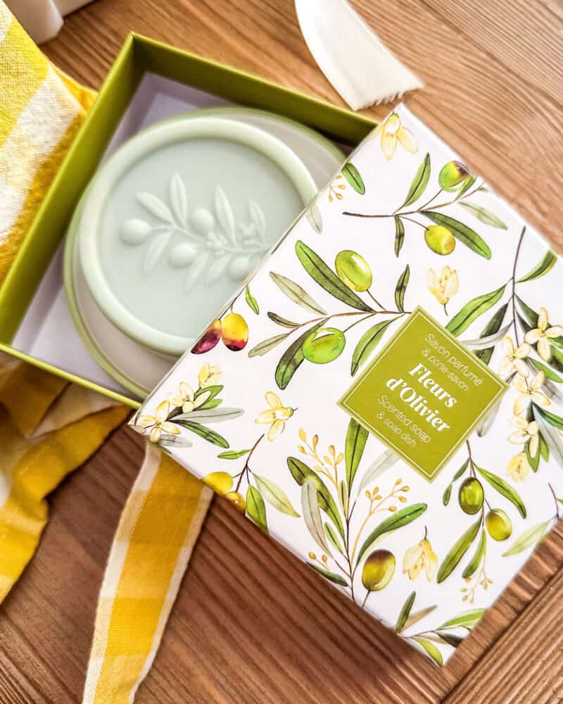 Olive soap from My French Country Home box
