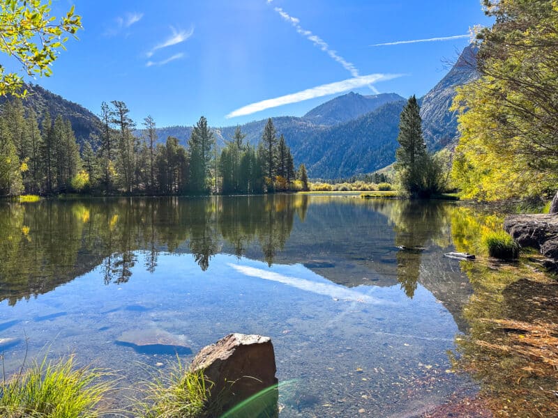 Morning at Silver Lake (on June Lake Loop in Eastern Sierras)