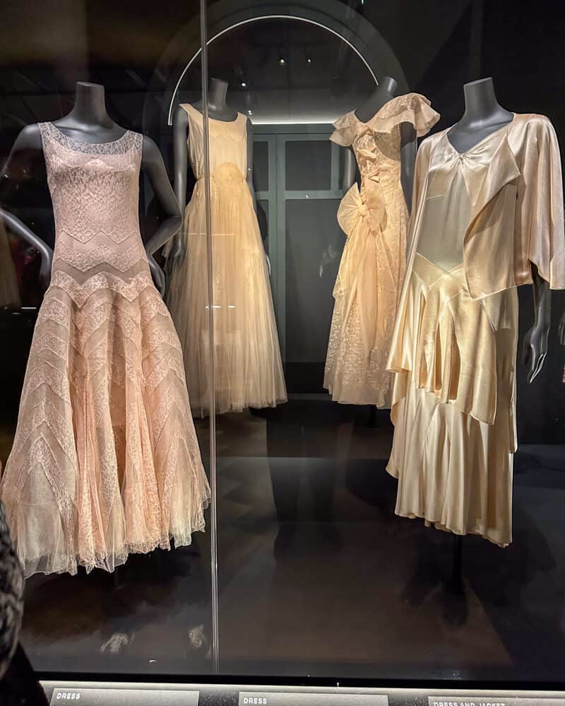 Chanel evening gowns from the 1920's-30's.
