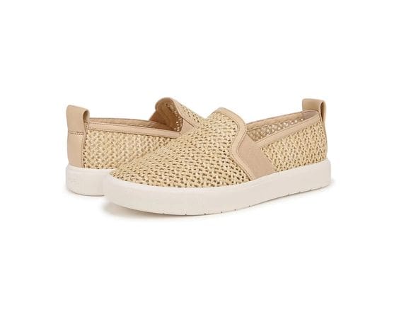 Vince Blair slip-on sneakers in raffia
