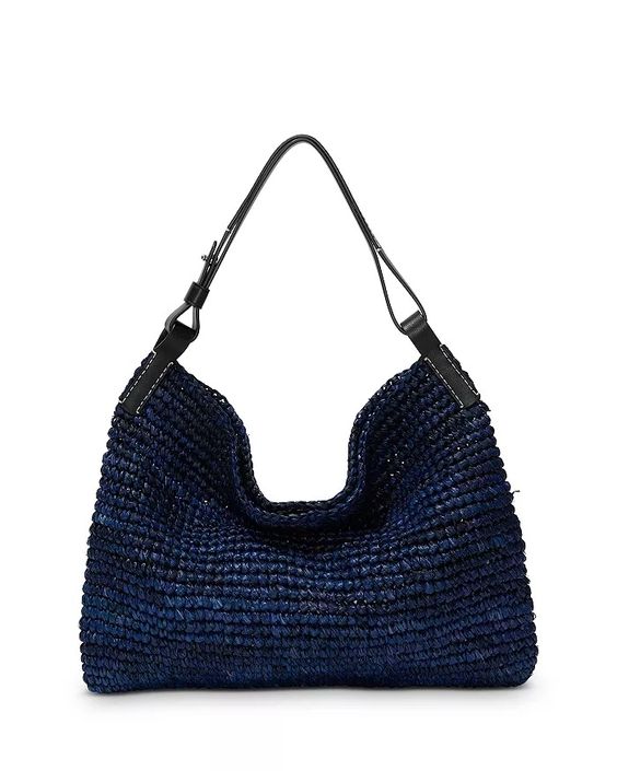 Proenza Schouler Minetta raffia tote.